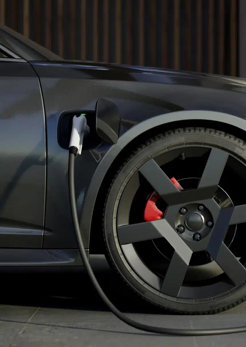 Hybrid & EV Vehicle Services by Pristine Motorsports in 950 S Dupont Blvd, Smyrna, DE shown by an image of an Electric car charging with sleek design